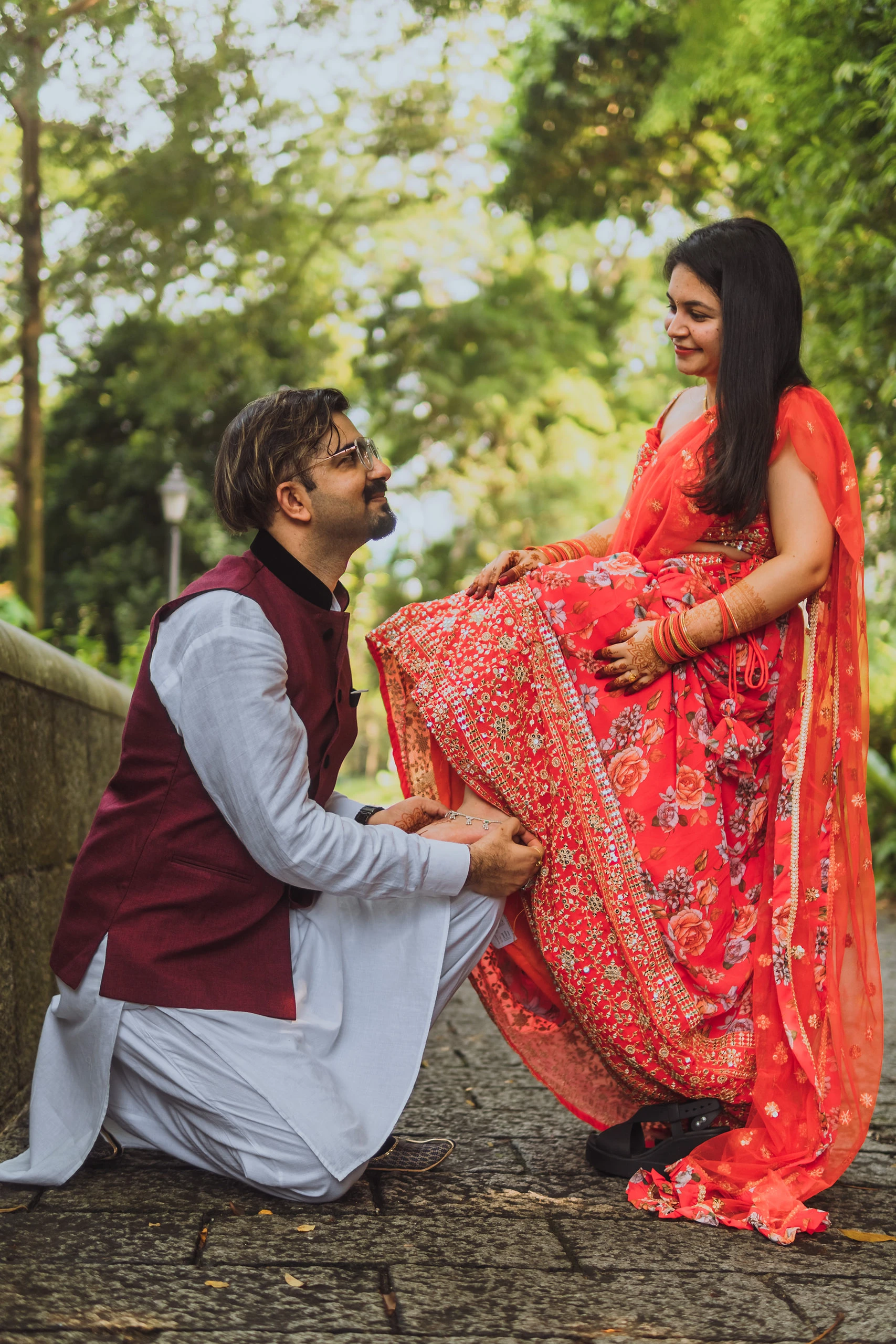 Couples photoshoot — Aman & Wife