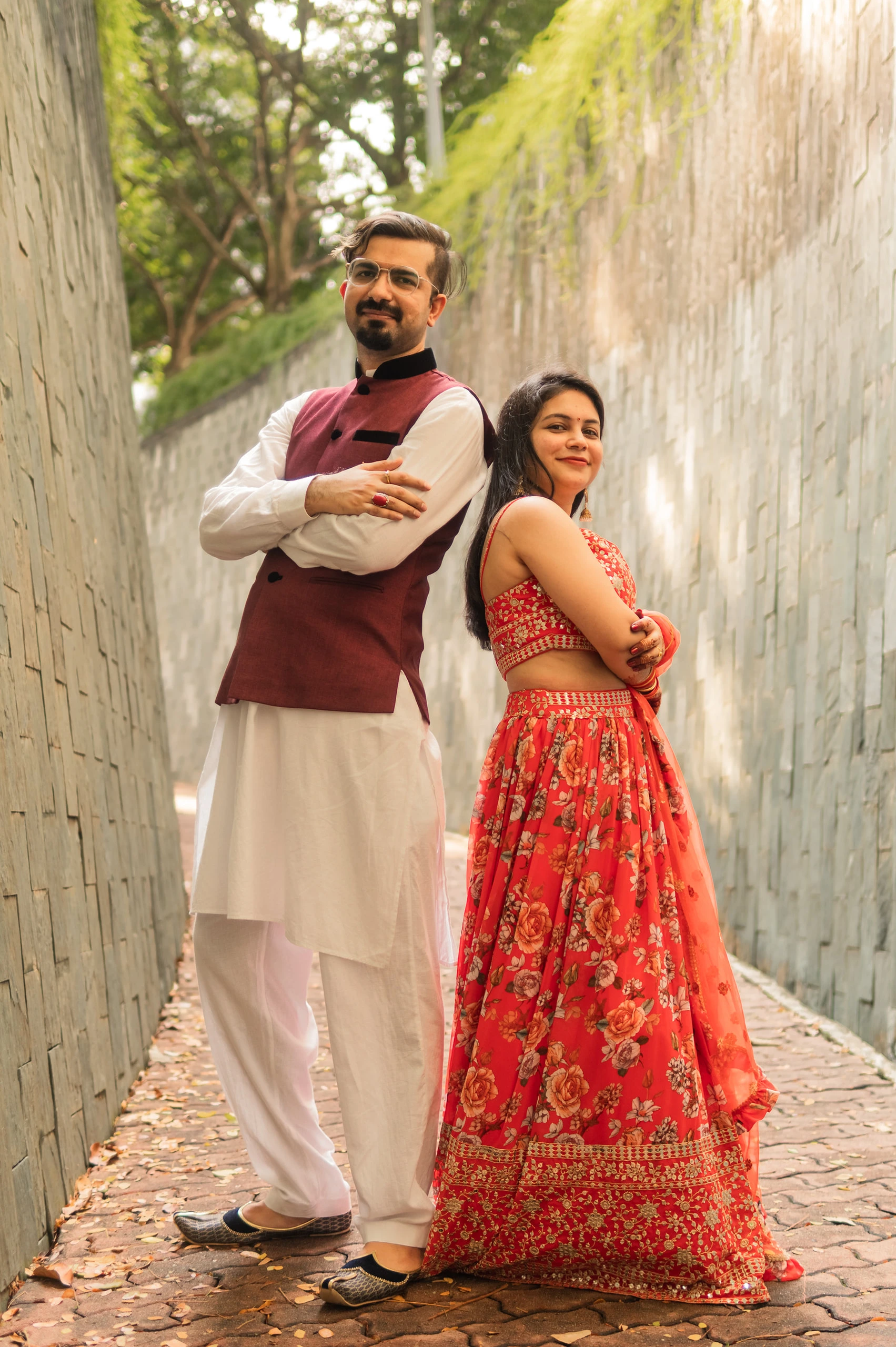 Couples photoshoot — Aman & Wife