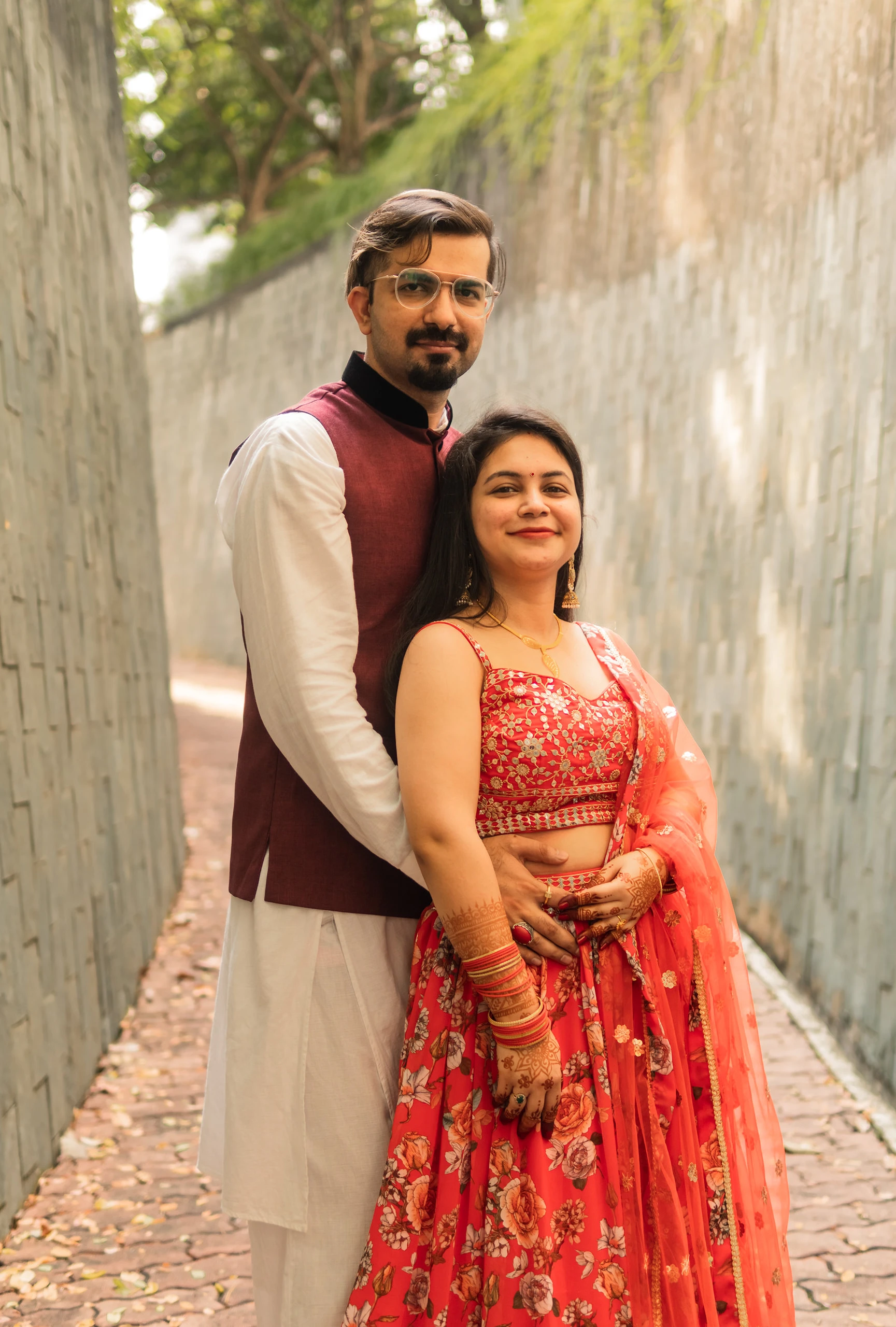Couples photoshoot — Aman & Wife