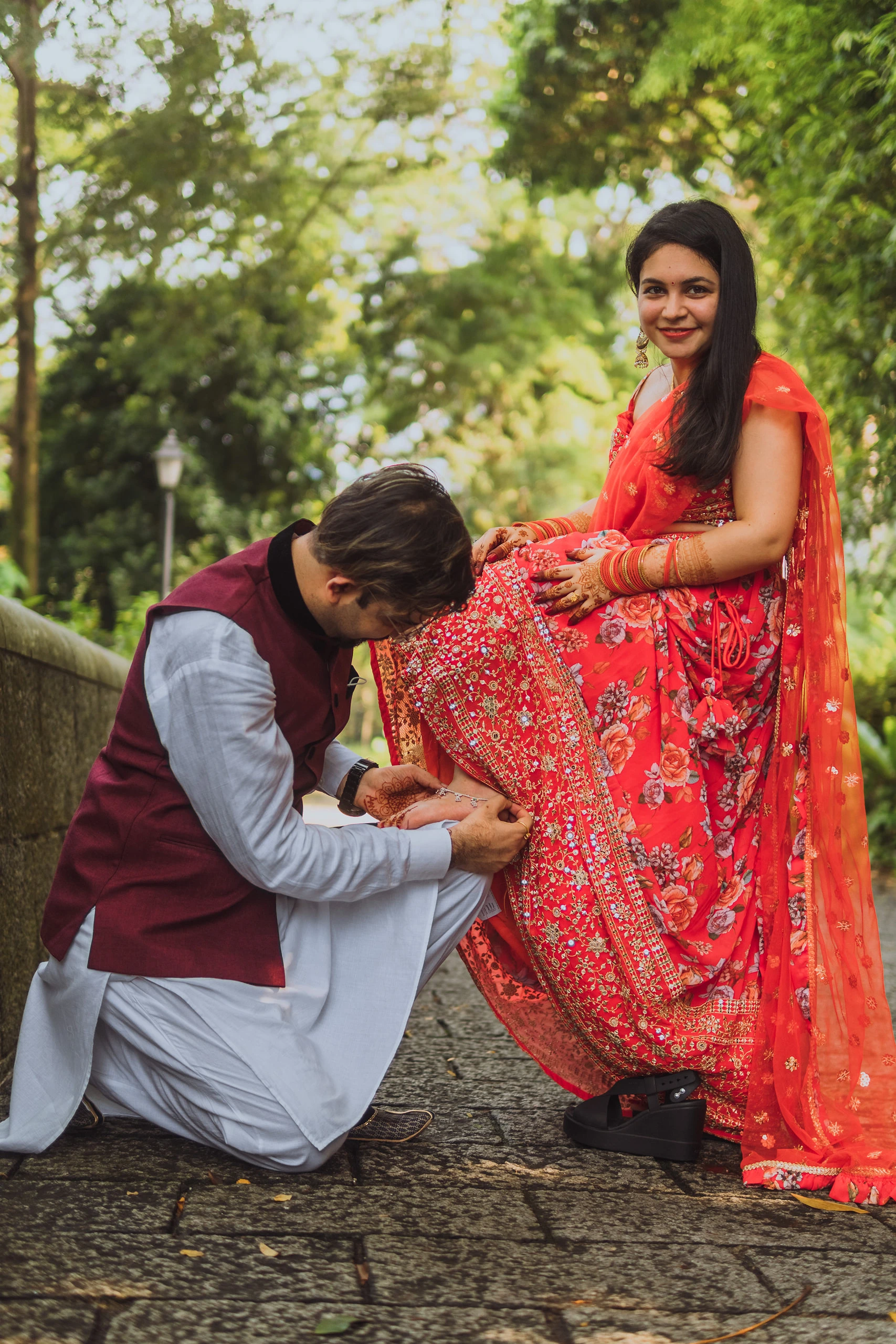Couples photoshoot — Aman & Wife